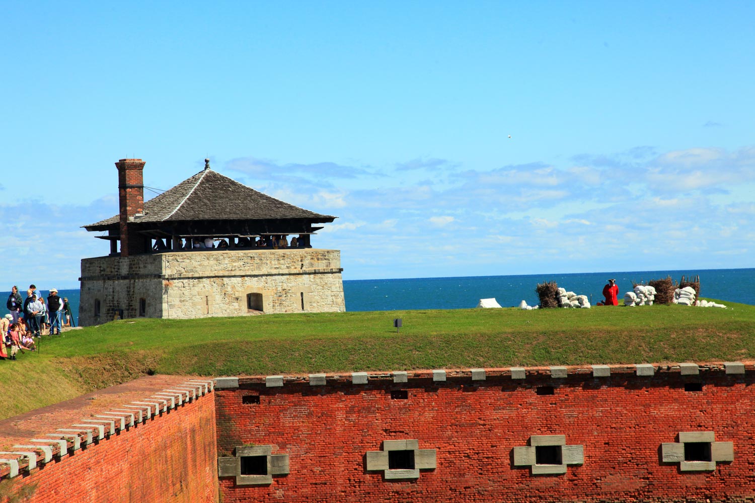 Fort Niagara in Youngstown, Western New York.